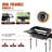 Outdoor Camping Stove With Windscreen & Side Table