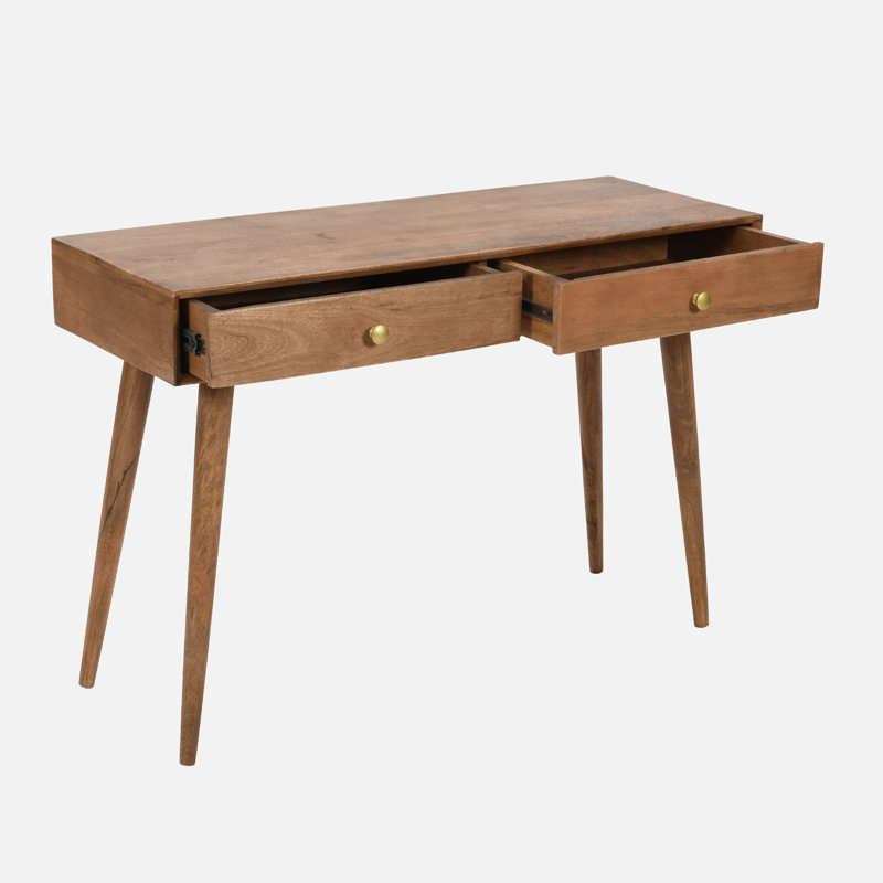 Franzi Mid-Century Console Table with Drawers