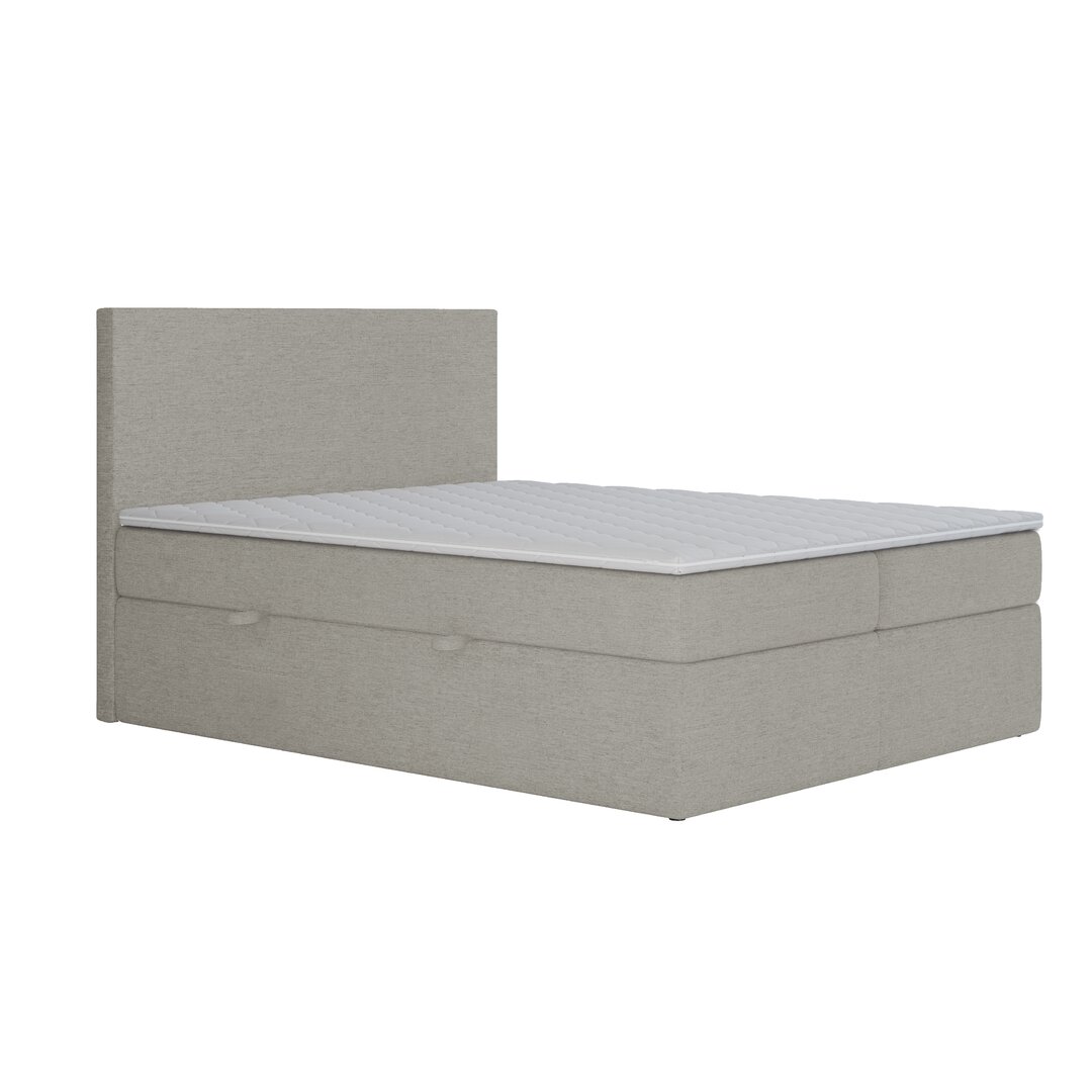 Boxspringbett Carmello mit Topper und Bettkasten