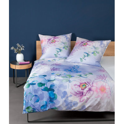 Cotton Floral Duvet Cover Set with Pillowcases Included