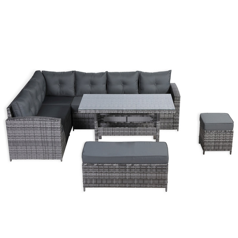 Gagner Garden Lounge Set