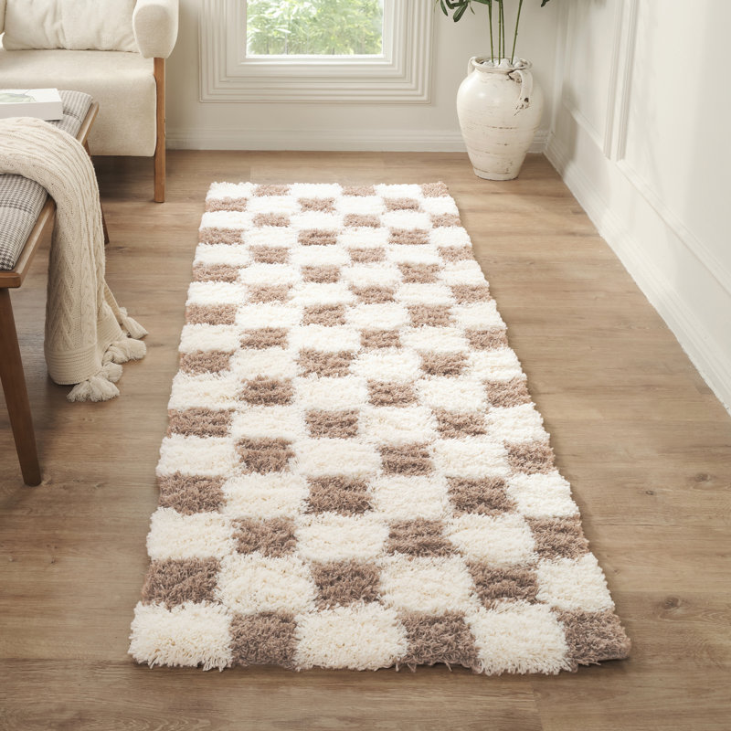 Newfields Geometric Area Rug, Runner 80 x 220 cm
