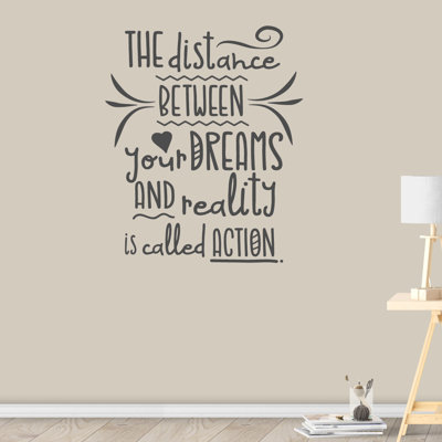 Text & Numbers Wall Decal