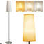 Lampe sur pied traditionnelle 61 "à intensité variable avec ampoule incluse-66307688-66307694