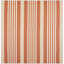 Tapis rayé terre cuite / beige Arneshia-1283388395