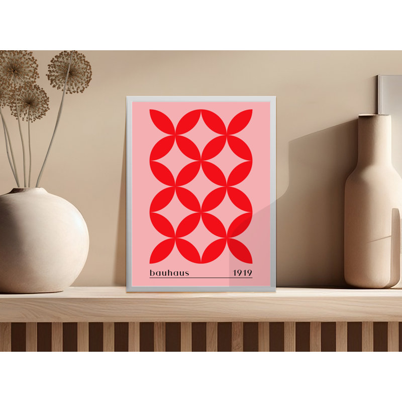 Cadmore Single Picture Frame Print, 35.56 cm H x 27.94 cm W, Red