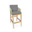 Amadora Outdoor Teak Bar Stool-580460312