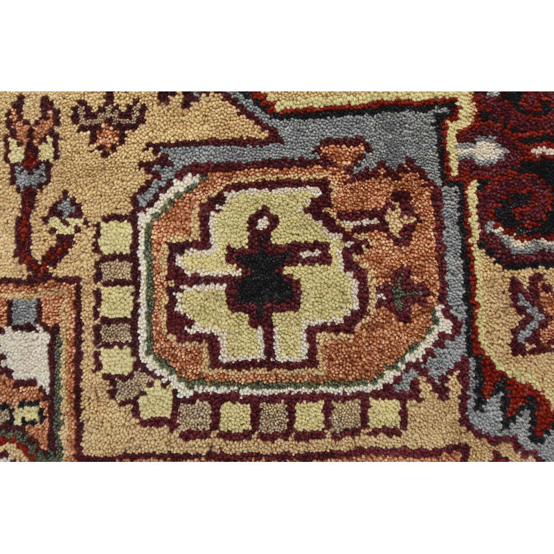 Tapis unique 8 pi 8 po x 12 pi Hael