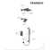 Crozet Pressure Balance Shower System with Dual Shower Head and Hand Shower with Slide Bar (Valve Included)