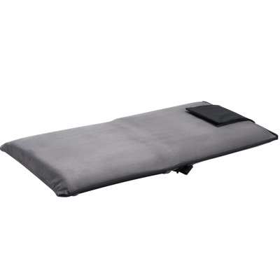 Chaise de plancher avec support de dossier et chaise de plancher pliante à 6 positions réglables