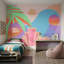Papier peint Art déco Miami Vibe Tropical-13860799-13860794