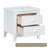 2-Drawer Nightstand for Bedroom, Mid Century Retro Bedside Table with Classic Design-1972528013