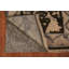 Tapis de couloir indien fait à la main brun Oushak 3 x 10