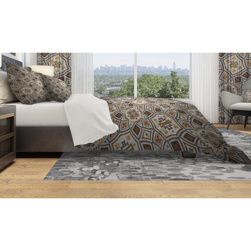 Ensemble de housse de couette Designart, Housse simple + 1 taie décorative