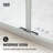 VIGO Paloma 56"–60" W x 74" H Semi-Frameless Double Sliding Shower Door in Chrome with Clear Tempered Glass-124752652