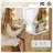 36.2" W Modern Vanity Desk With 4 Drawers, Led Lighted Mirror & Power Outlets, Natural-1477694847