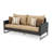 Sameko Amali 4-Piece Rattan Sofa Seating Group With Sunbrella Cushion Covers-31968830-31968825