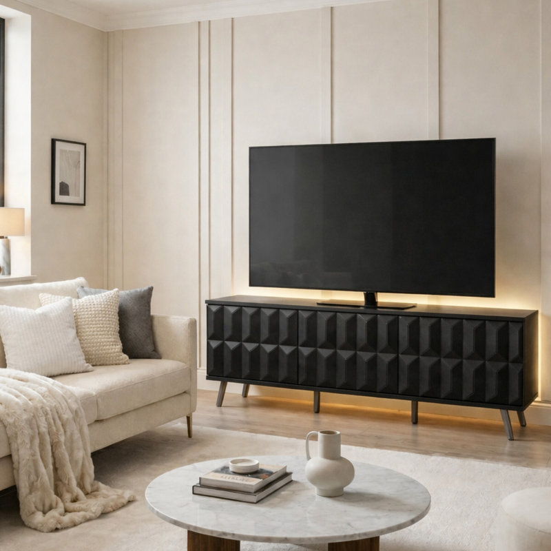 ELEVATE TV Cabinet, Black