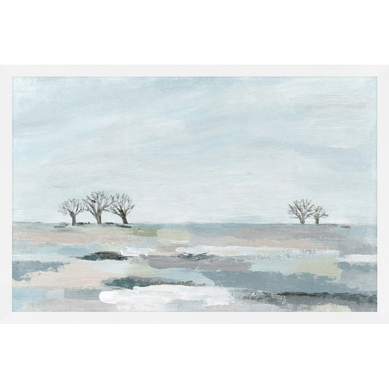 Winter At The Plains by Marmont Hill - Single Picture Frame Painting, 61cm H x 91cm W