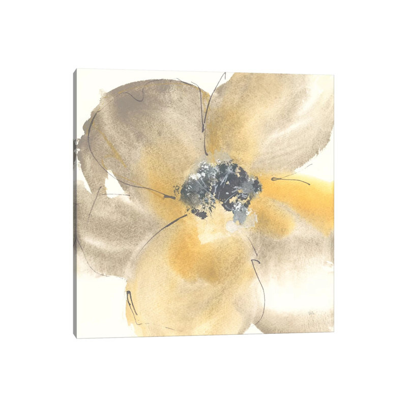 Flower Tones II by Chris Paschke - 1 Piece Wrapped Canvas Painting, 93.98cm H x 93.98cm W x 1.91cm D