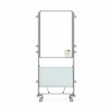 Nexus Freestanding Porcelain Magnetic Large - 6' - 8' Whiteboard