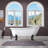 Glory 67'' x 29.875'' Soaking Acrylic Bathtub-61051212