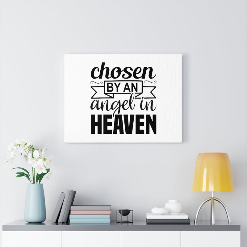 Angel In Heaven - Wrapped Canvas Print, 28cm H x 36cm W