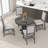 4 - Person Extendable Pedestal Dining Set-223459578