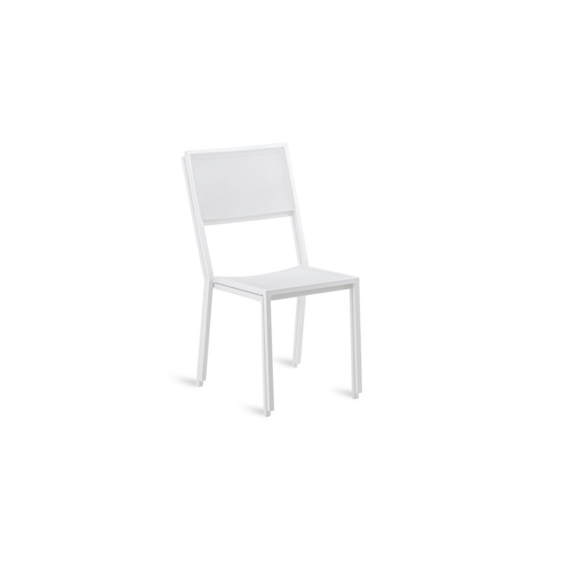 Chaise Kelsee Whitestackable, Blanc