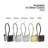 HK20XX Zinc Shower Curtain Hook-64980715
