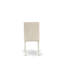 Ensemble de table de salle à manger 5 pièces comprenant une table de cuisine rectangulaire à feuilles papillon et 4 chaises rembourrées en tissu de lin beige clair, lin blanc-488442552-488338517-488442532