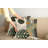 Fabric Reversible Throw Pillow-99020640-99020641