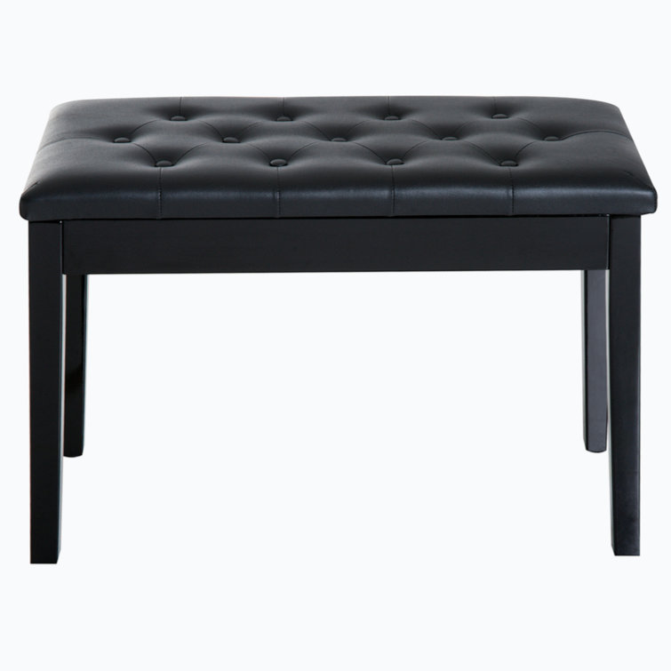 Latitude Run® Debi Faux Leather Upholstered Storage Bench | Wayfair