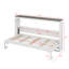 Lit escamotable avec étagère de bureau Murphy-2063860638