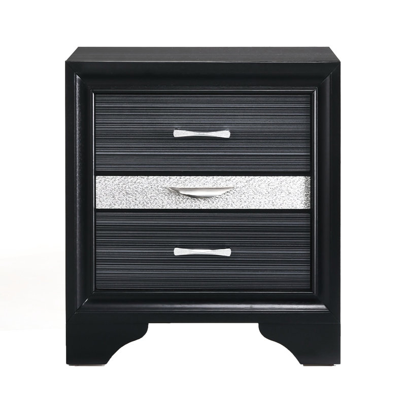 Table de chevet contemporaine pour chambre noire - Maximisez l'utilisation de votre espace de rangement et d'organisation
