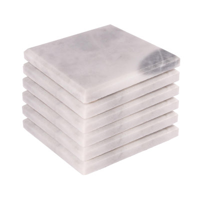 Argon Tableware - Marble Square Coasters