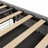 Bed Frame with LED, Wings Headboard Design-1385725513-1385725512