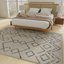 Tapis géométrique en polypropylène tissé à la main Andrais-125905169