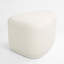 Triangular Upholstered Ottoman-1987657584