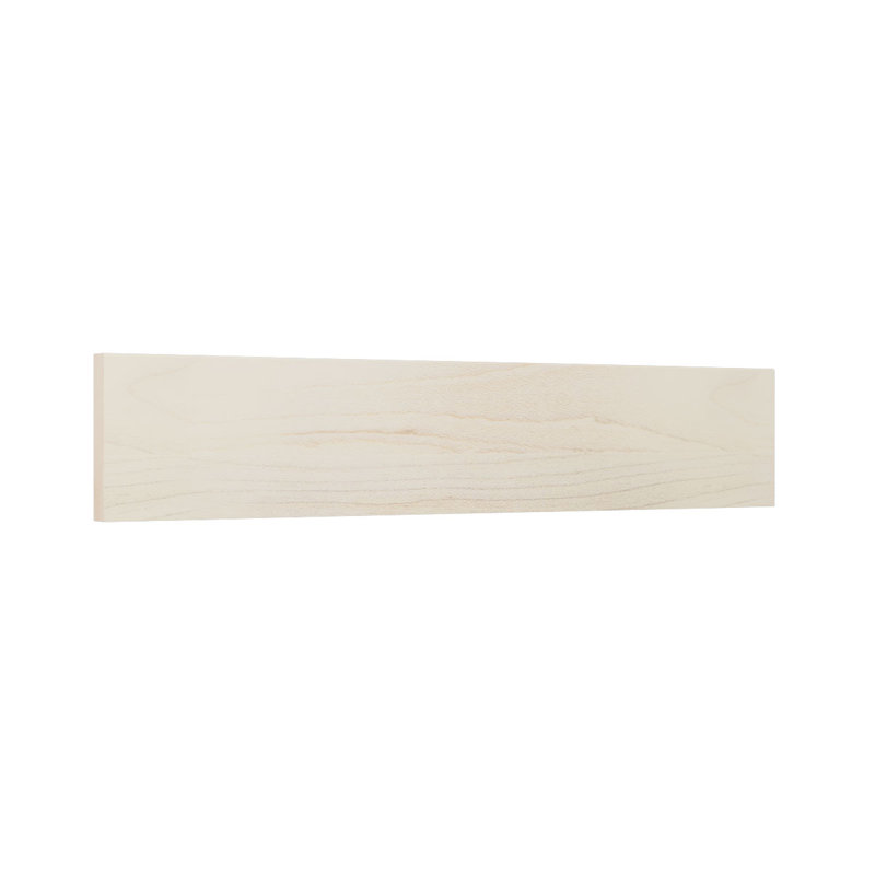 Moulure de treillis en bois franc massif de qualité D une quincaillerie de 1/4 po x l 1 1/2 po x P 96 po., Érable