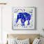 Painted Elephant II - reproduction de cadre photo-1524505491-1524505509