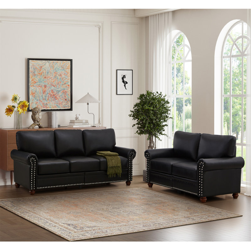 Canapé modulaire polyvalent avec rangement et fabrication durable pour une vie confortable, Noir, noir, noir, noir