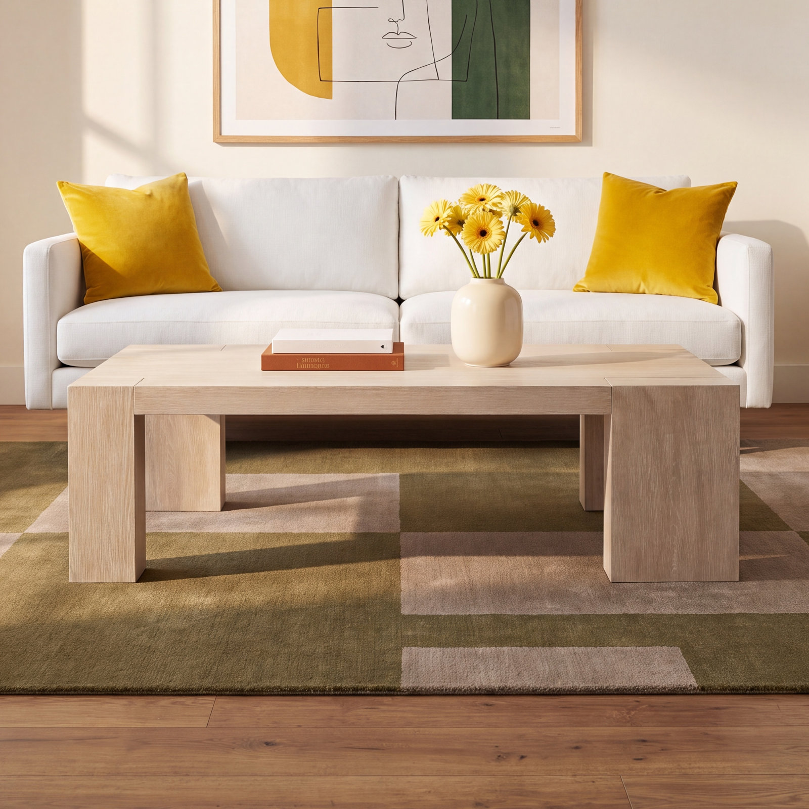 Darsa Solid Wood Single Coffee Table