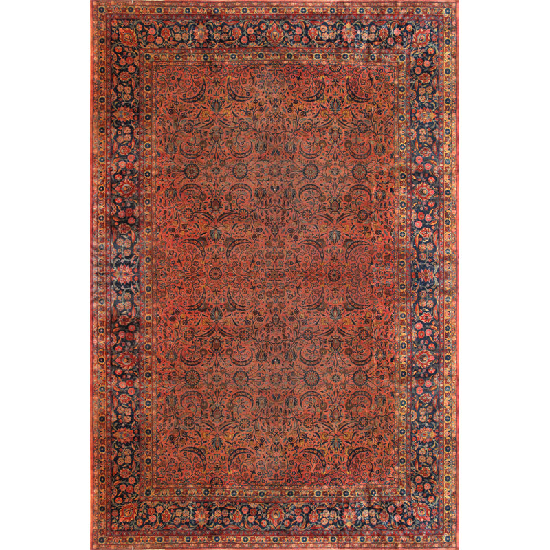 Sarouk Handmade Wool Oriental Area Rug