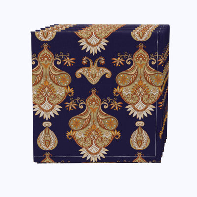 Cotton Floral Square Napkin