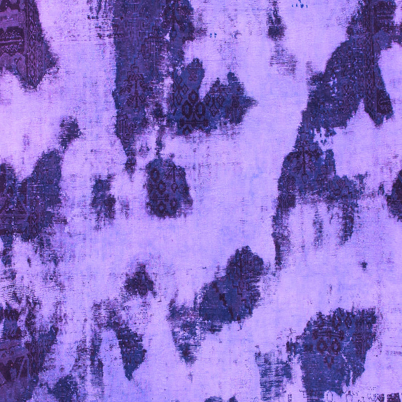 Delfa Abstract Indoor Rug, Square 3' x 3'