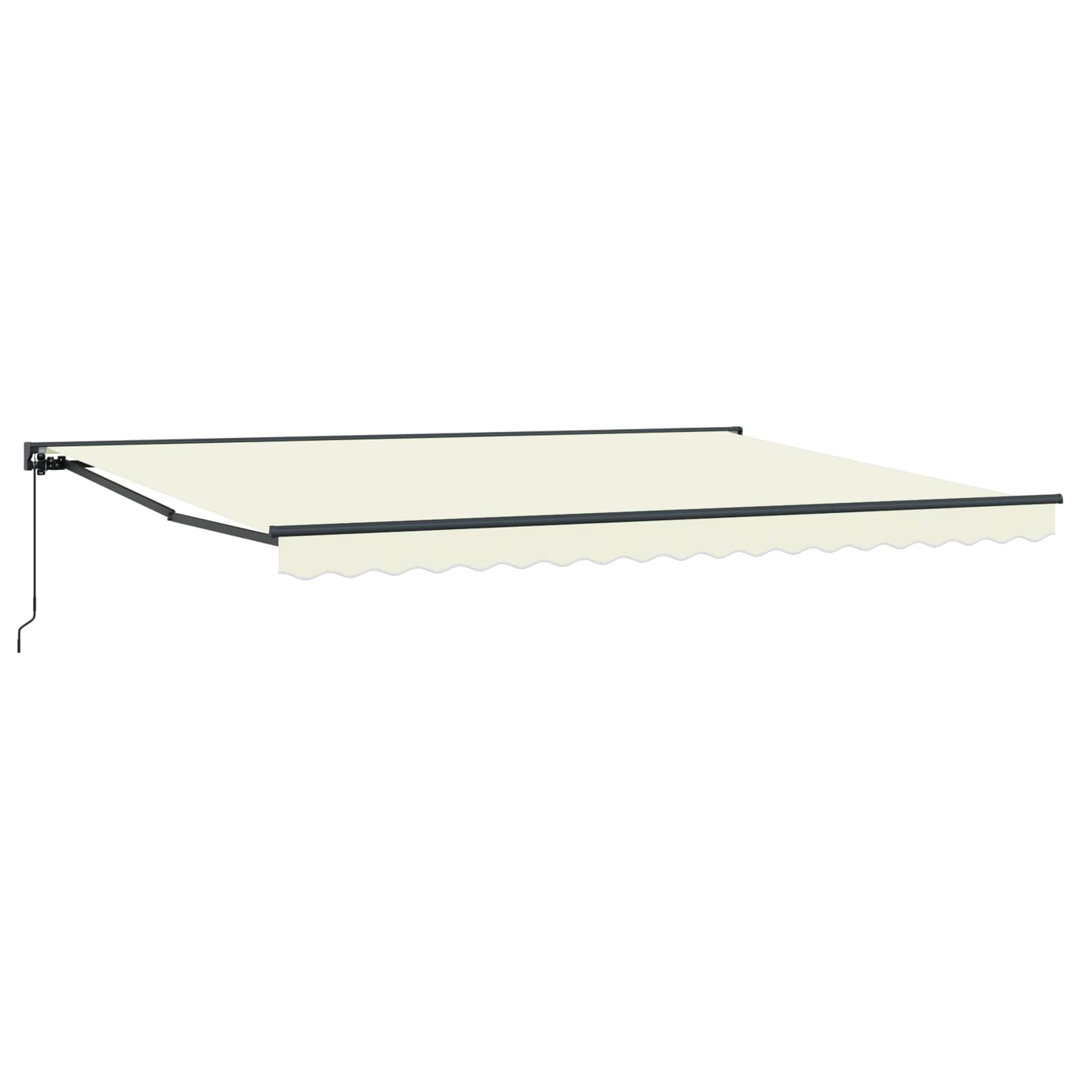 VidaXL Polyester Cover Retractable Patio Awning