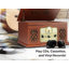 Centre musical 7-en-1 avec tourne-disque Bluetooth et vinyle-101463019