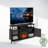 TV Stand for TVs up to 55" with Fireplace Included