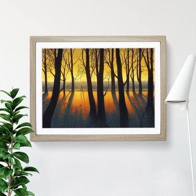 Spring Forest Sunrise Vol.1 - Single Picture Frame Print